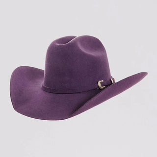Cattleman Felt Hat-Purple