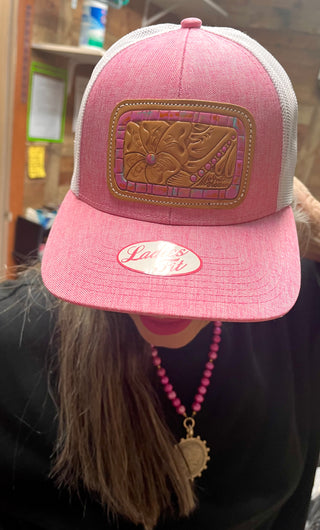 Heather Pink Hat