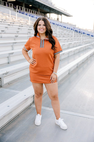 Layerz - The Daisy Top - Burnt Orange - Boutique Bella BellaTops