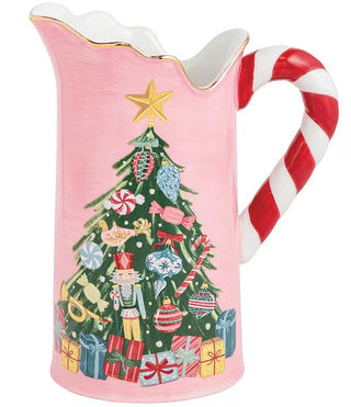 Twas The Night Collection Christmas Tree Candy Pitcher