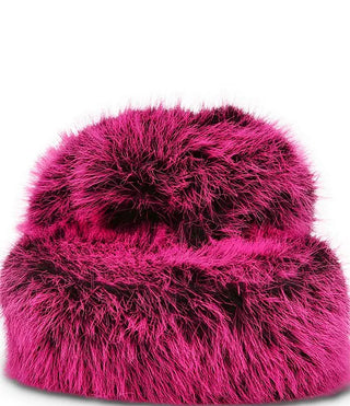 Steve Madden Fizzy Faux Fur Thong Slippers