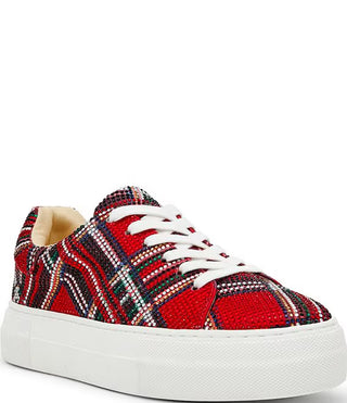 Betsey Johnson Sidny  Red Plaid