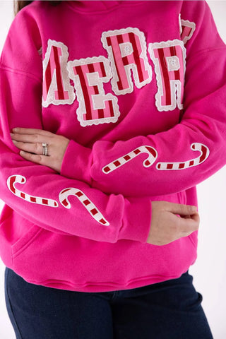 Laced with Christmas Cheer Hoodie