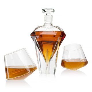 Diamond Decanter 1 Premium Barware Gift Elegant Drinkware Collection