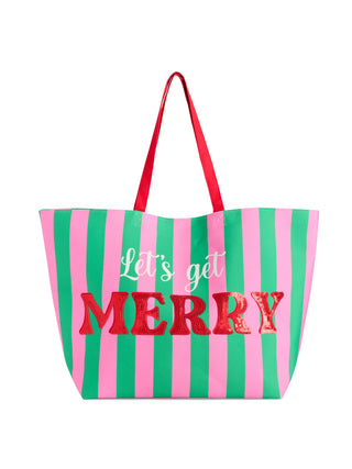 Let's Get Merry Gifting Tote