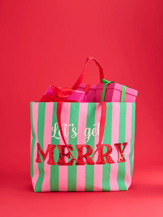 Let's Get Merry Gifting Tote