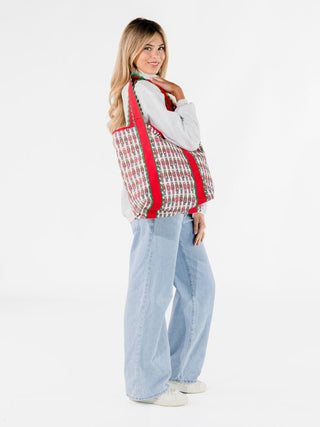 Nutcracker Noel Scalloped Tote