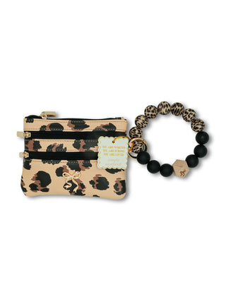 Beaded Bangle with Wallet