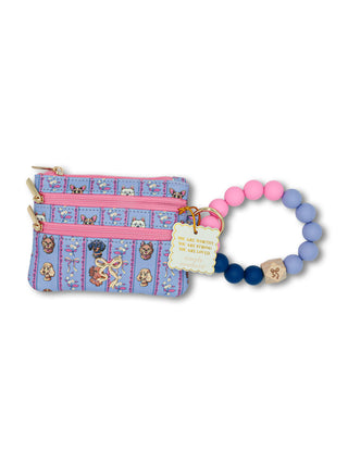 Beaded Bangle with Wallet