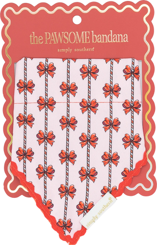 Holiday Pretty in Pink Pet Bandana