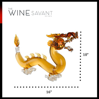 Dragon Whiskey And Wine Decanter Premium Barware Gift Elegant Drinkware Collection