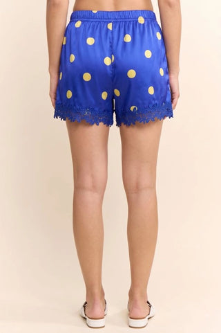Sunshine & Sky Satin Shorts