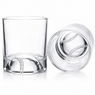 Baseball Whiskey Glass 12OZ Single Whiskey Glass By Perfect For Any Occasion Basebal