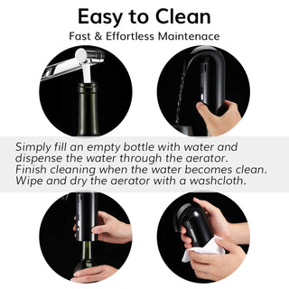 Electric Wine Aerator Dispenser Portable Premium Wine Accessory For Red White Wines Touch Activated