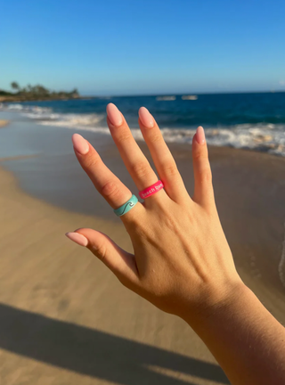 Flip Reversible Beach Bum and City Girl Ring