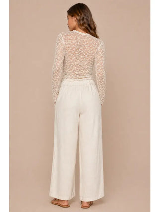 The Lanelle Top - Oatmeal