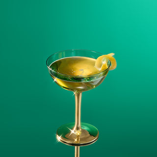 Colored Coupe Art Deco Glasses Gold Set Of 2 12 Oz Classic Cocktail Glassware For Champagne Martini