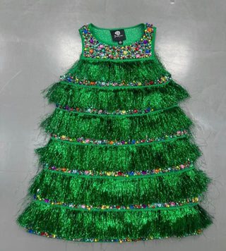 Brianna Cannon Christmas Tree Dress *PRE-ORDER *