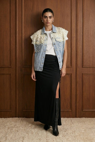 Pockets and Pearls Vest
