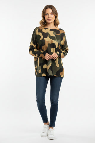 Camo Cozy Knit