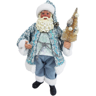 10″ Coastal Santa - Boutique Bella BellaSanta Figurine