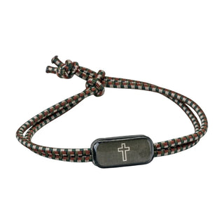 Tactical Tap to Pray Bracelet - Camo Green
