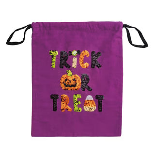 Halloween Candy Sequin Treat Bag