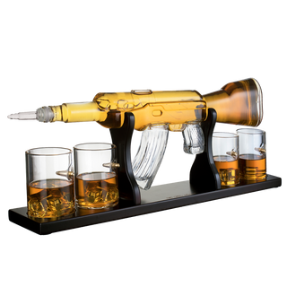 Rifle M16 Gun Decanter Premium Barware Gift Elegant Drinkware Collection