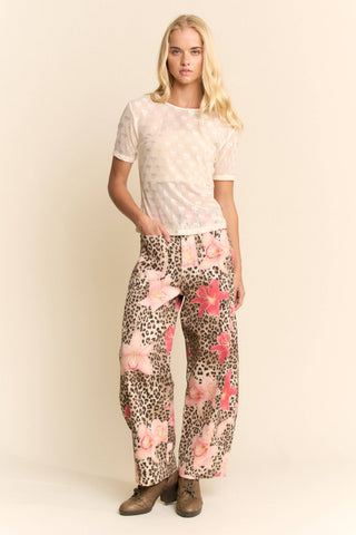 Leopard in Bloom