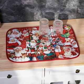 Santa Drying Mat