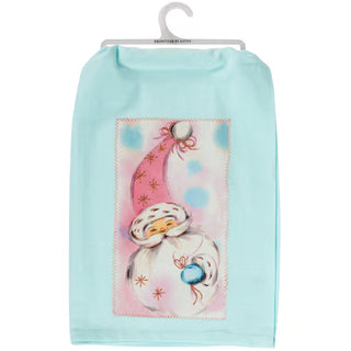 Pastel Santa Kitchen Towel