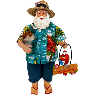 12″ Paradise Claus - Boutique Bella BellaSanta Figurine
