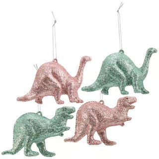 Glitter Dino Ornament