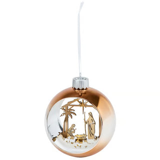 Lighted Nativity Ornament