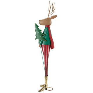 Tree Hugging Reindeer Sitter