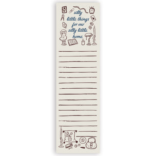 Silly Little Things List Pad