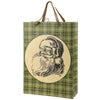 Vintage Santa Large Gift Bag