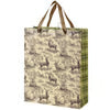 Deer Toile Medium Gift Bag