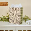Deer Toile Medium Gift Bag