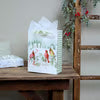 Winter Cardinal Small Gift Bag