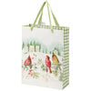 Winter Cardinal Small Gift Bag