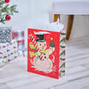Retro Snowman Medium Gift Bag
