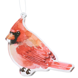 Acrylic Cardinal Ornament
