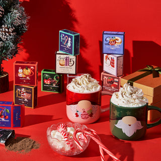 Kiri Sons 12 Days Of Christmas Hot Chocolate Gift Set Gourmet Cocoa Large Gift Set Delicious Holiday