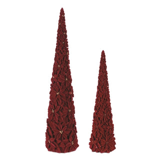 Tree (Set of 2) 14"H, 17.5"H Resin