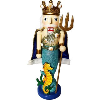 14″ King Neptune Nutcracker - Boutique Bella BellaNutcracker