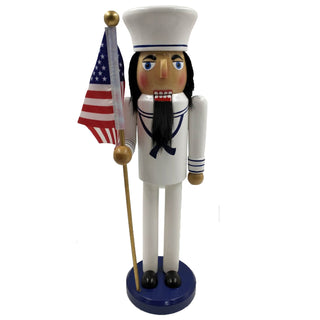 14″ Navy Nutcracker - Boutique Bella BellaNutcracker