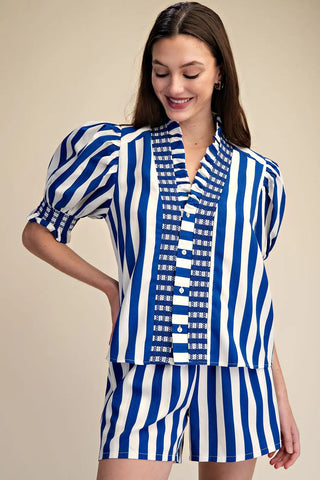 Seabreeze Ruffle Top