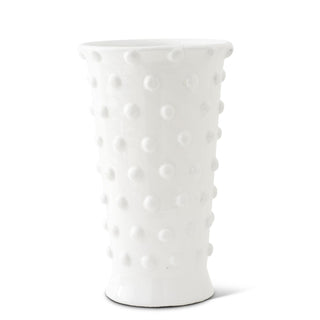 19 Inch Pearl Dot Terracotta Vase
