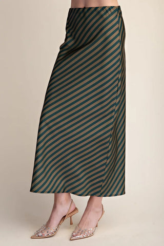 Modern Meadow Stripe Midi